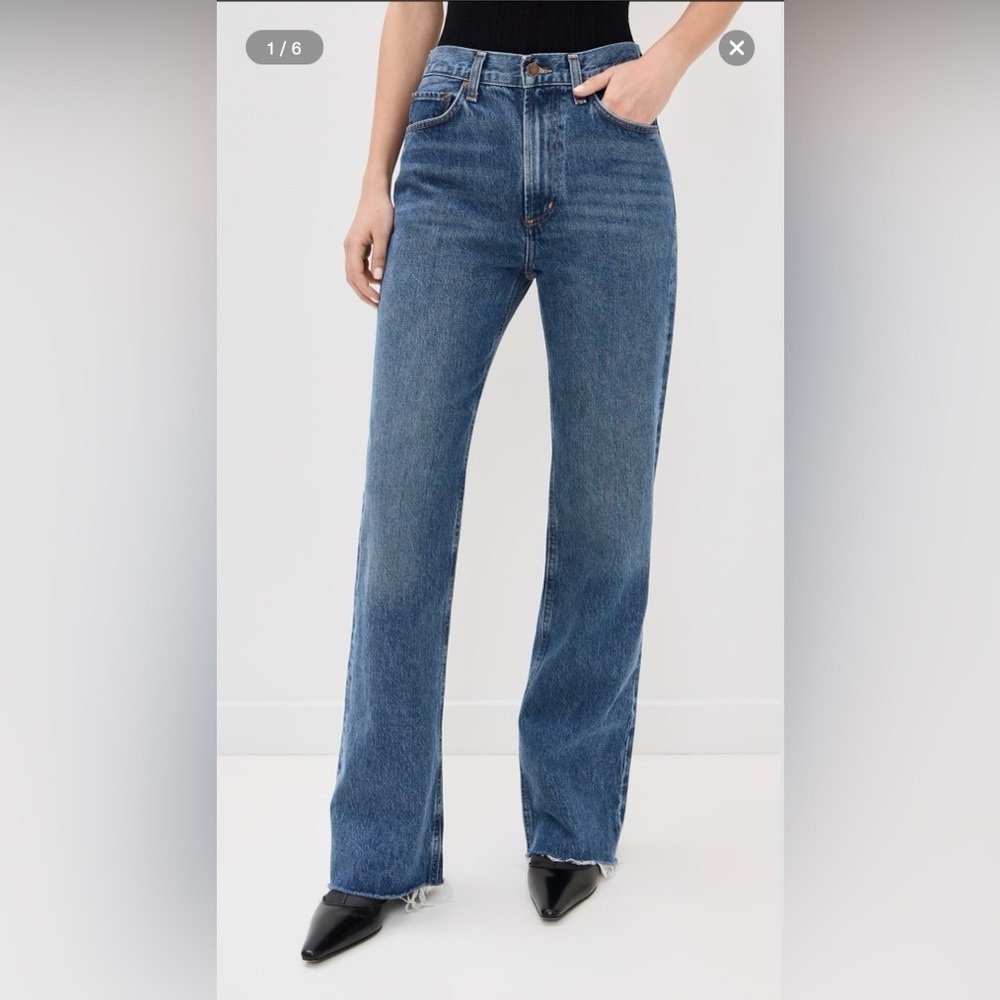 AGOLDE Leena Jeans in Placebo